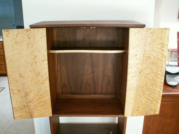 Liquor Cabinet inside top