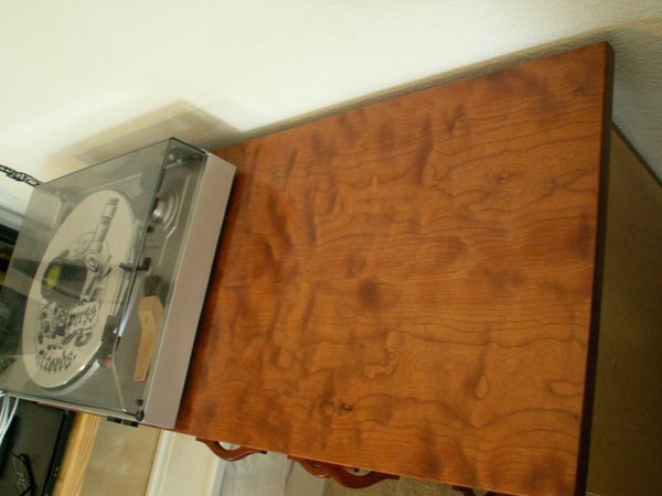 Record Cabinet top view